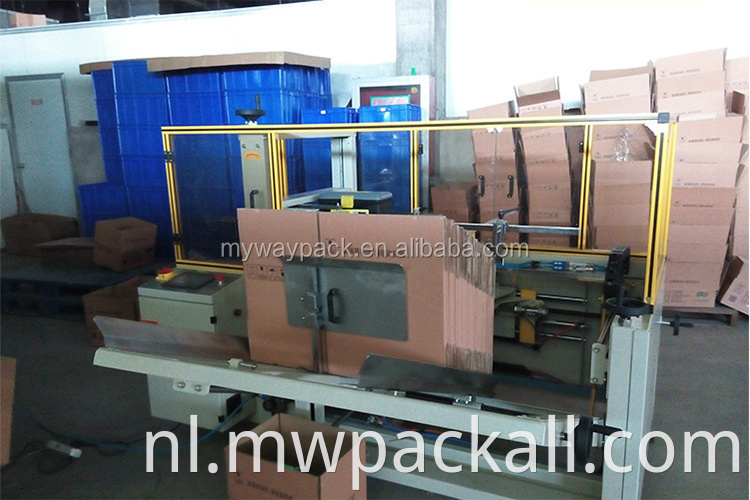 Carton erector machine automatische golfkarton doos maken machine kast karton machines hot sale